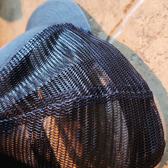 Patagonia Black Cap with Colorful Mountain Design Unisex - Picture 3 of 11